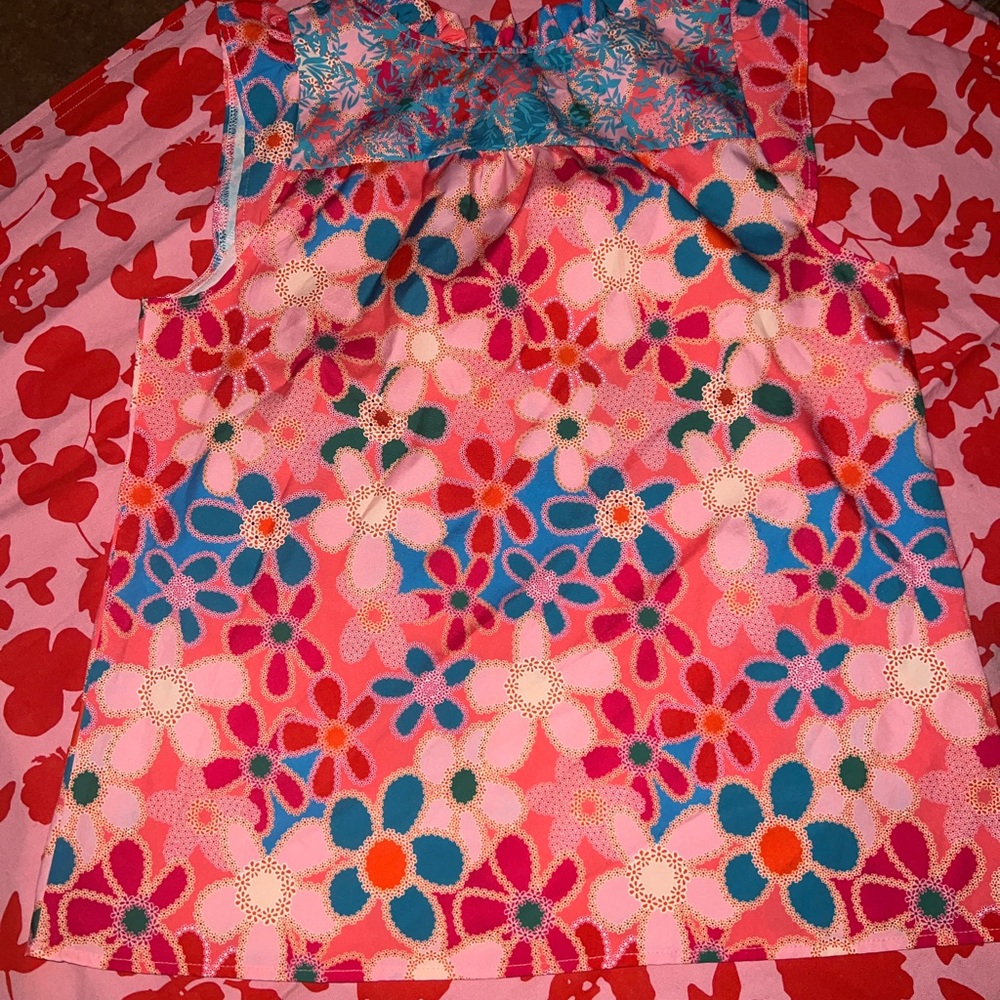 Floral Sleeveless Top